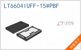 LT6604IUFF-15#PBF
