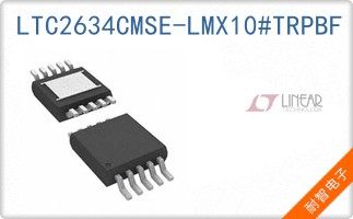 LTC2634CMSE-LMX10#TRPBF