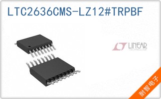 LTC2636CMS-LZ12#TRPBF