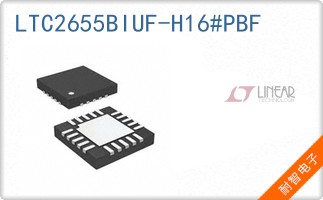 LTC2655BIUF-H16#PBF